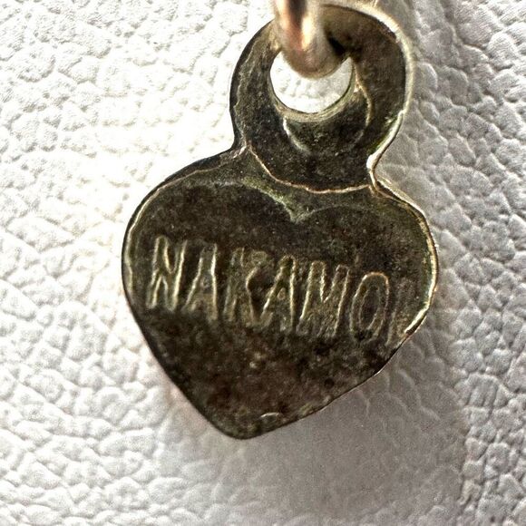 Nakamol brown  and cream pearl multi strand long chain necklace - Picture 5 of 15